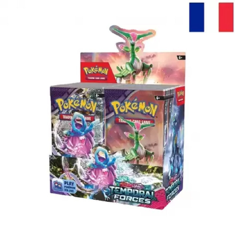Display 36 Boosters Forces Temporelles Ev05 Pokemon JCC