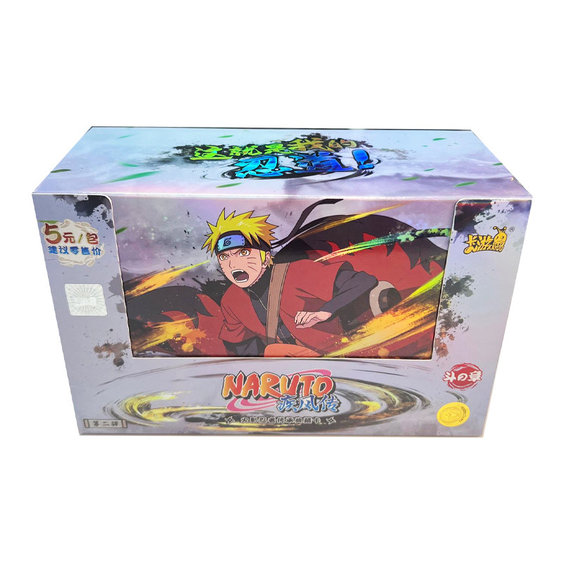 DISPLAY 20 BOOSTERS NARUTO LEGACY COLLECTION CARD VOL 4 / KAYOU