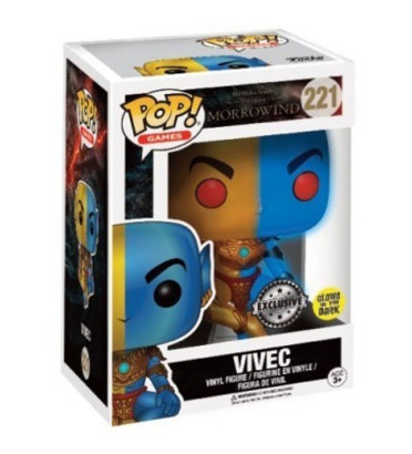 VIVEC / THE ELDER SCROLLS / FIGURINE FUNKO POP / GITD EXCLUSIVE