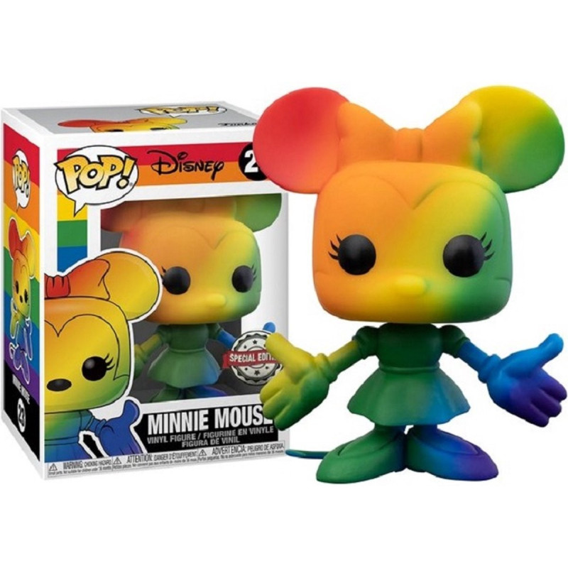 MINNIE MOUSE PRIDE / MICKEY MOUSE / FIGURINE FUNKO POP / EXCLUSIVE SPECIAL EDITION MINNIE MOUSE PRIDE / MICKEY MOUSE / FIGURINE FUNKO POP / EXCLUSIVE SPECIAL EDITION