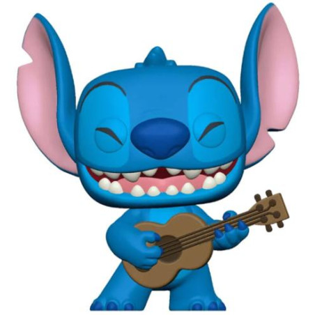 STITCH UKELELE SUPER OVERSIZED / LILO ET STITCH / FIGURINE FUNKO POP