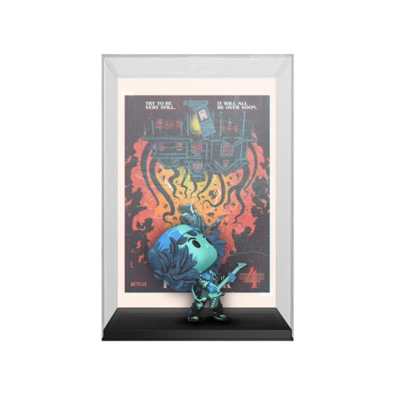 EDDIE COVERS / STRANGER THINGS / FIGURINE FUNKO POP