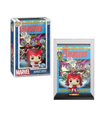 SCARLET WITCH COMIC COVERS / AVENGERS / FIGURINE FUNKO POP / EXCLUSIVE SPECIAL EDITION