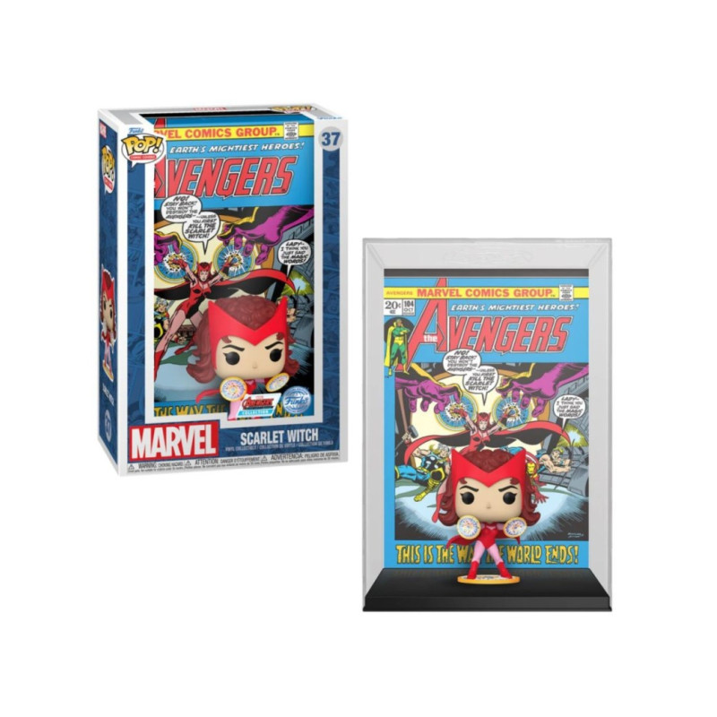 SCARLET WITCH COMIC COVERS / AVENGERS / FIGURINE FUNKO POP / EXCLUSIVE SPECIAL EDITION