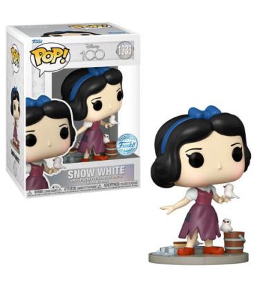 BLANCHE NEIGE CHIFFONS / DISNEY 100TH / FIGURINE FUNKO POP / EXCLUSIVE SPECIAL EDITION BLANCHE NEIGE CHIFFONS / DISNEY 100TH / FIGURINE FUNKO POP / EXCLUSIVE SPECIAL EDITION