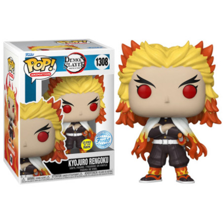 KYOJURO RENGOKU / DEMON SLAYER / FIGURINE FUNKO POP / EXCLUSIVE SPECIAL EDITION / GITD