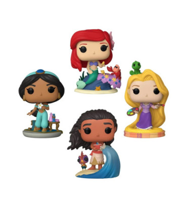 4 PACK ULTIMATE PRINCESS / ULTIMATE PRINCESS / FIGURINE FUNKO POP / EXCLUSIVE SPECIAL EDITION