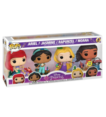 4 PACK ULTIMATE PRINCESS / ULTIMATE PRINCESS / FIGURINE FUNKO POP / EXCLUSIVE SPECIAL EDITION