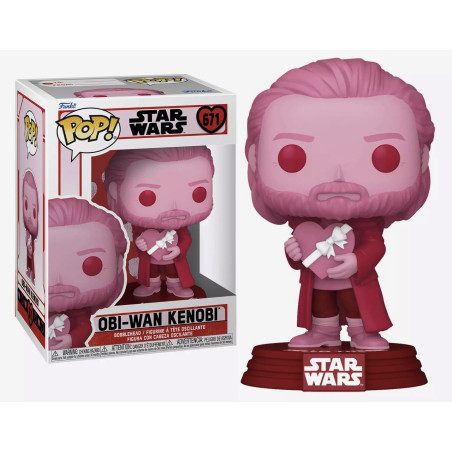 OBI-WAN KENOBI VALENTINES / STAR WARS OBI-WAN / FIGURINE FUNKO POP