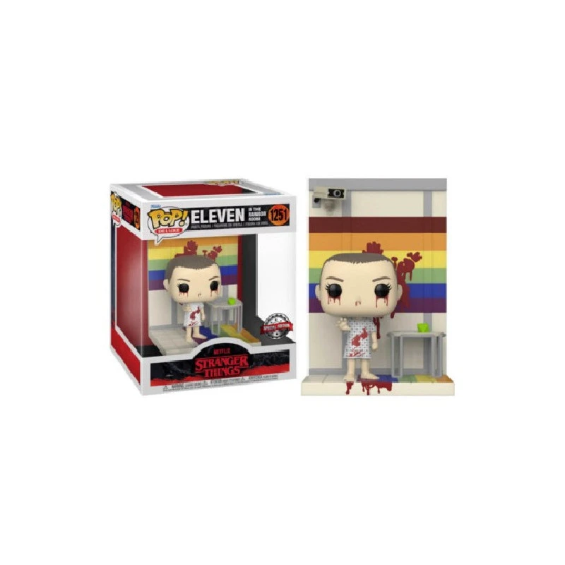 ELEVEN IN THE RAINBOW ROOM / STRANGER THINGS / FIGURINE FUNKO POP / EXCLUSIVE SPECIAL EDITION