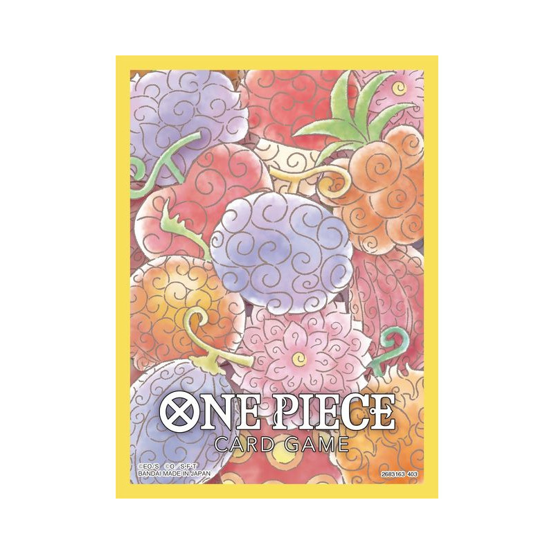 PROTEGE CARTES ONE PIECE FRUIT DU DEMON X 70 / BANDAI