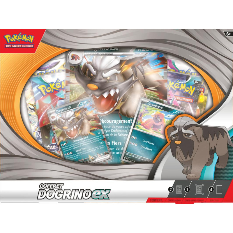 COFFRET DOGRINO EX / CARTE POKEMON VF