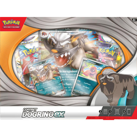 COFFRET DOGRINO EX / CARTE POKEMON VF