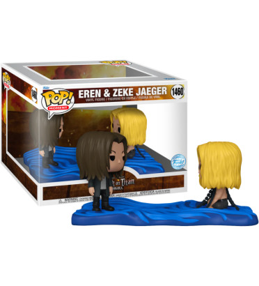 EREN AND ZEKE JAEGER / ATTACK ON TITAN / FIGURINE FUNKO POP / EXCLUSIVE SPECIAL EDITION