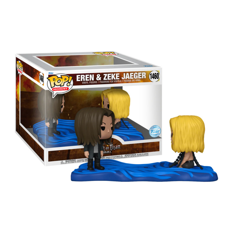 EREN AND ZEKE JAEGER / ATTACK ON TITAN / FIGURINE FUNKO POP / EXCLUSIVE SPECIAL EDITION