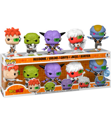 5 PACK GINYU FORCE / DRAGON BALL Z / FIGURINE FUNKO POP / EXCLUSIVE SPECIAL EDITION