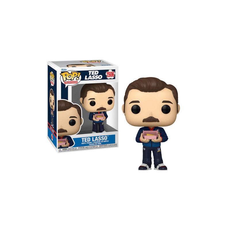 TED LASSO AVEC BISCUITS / TED LASSO / FIGURINE FUNKO POP