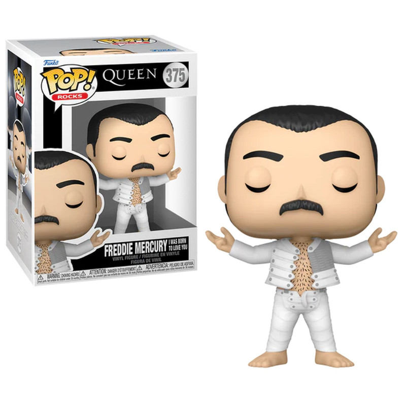 FREDDIE MERCURY I WAS BORN TO LOVE YOU / QUEEN / FIGURINE FUNKO POP