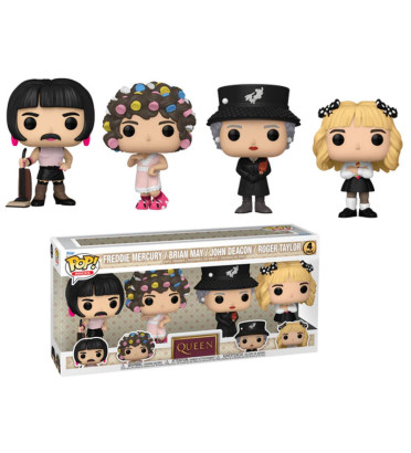 4 PACK QUEEN I WANT TO BREAK FREE / QUEEN / FIGURINE FUNKO POP 4 PACK QUEEN I WANT TO BREAK FREE / QUEEN / FIGURINE FUNKO POP