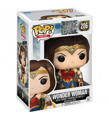 WONDER WOMAN / JUSTICE LEAGUE / FIGURINE FUNKO POP