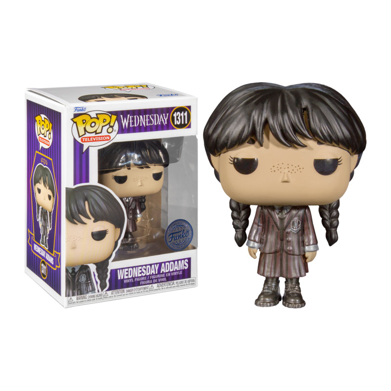 WESNESDAY ADDAMS METALLIC / MERCREDI / FIGURINE FUNKO POP