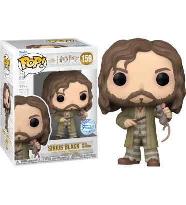 SIRIUS BLACK WITH WORMTAIL / HARRY POTTER / FIGURINE FUNKO POP / EXCLUSIVE SPECIAL EDITION SIRIUS BLACK WITH WORMTAIL / HARRY POTTER / FIGURINE FUNKO POP / EXCLUSIVE SPECIAL EDITION