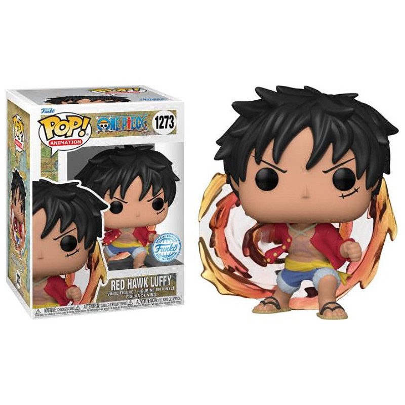 RED HAWK LUFFY / ONE PIECE / FIGURINE FUNKO POP / EXCLUSIVE SPECIAL EDITION