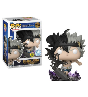 BLACK ASTA / BLACK CLOVER / FIGURINE FUNKO POP / EXCLUSIVE SPECIAL EDITION / GITD