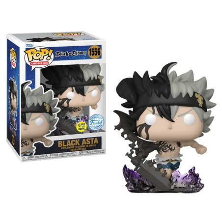 BLACK ASTA / BLACK CLOVER / FIGURINE FUNKO POP / EXCLUSIVE SPECIAL EDITION / GITD