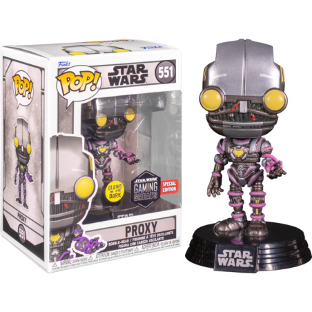 PROXY / STAR WARS / FIGURINE FUNKO POP / EXCLUSIVE SPECIAL EDITION / GITD