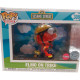 ELMO ON TRIKE / SESAME STREET / FIGURINE FUNKO POP / EXCLUSIVE SPECIAL EDITION / FLOCKED