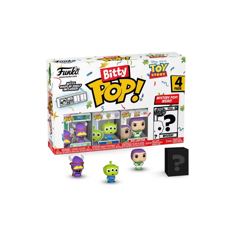 4 PACK ZURG / TOY STORY / FUNKO BITTY POP