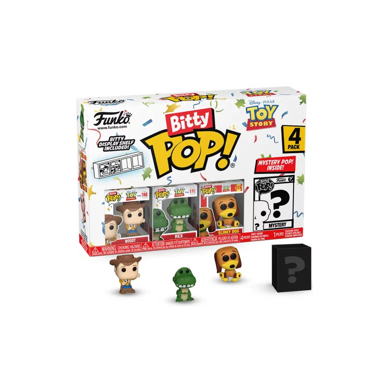 4 PACK WOODY / TOY STORY / FUNKO BITTY POP