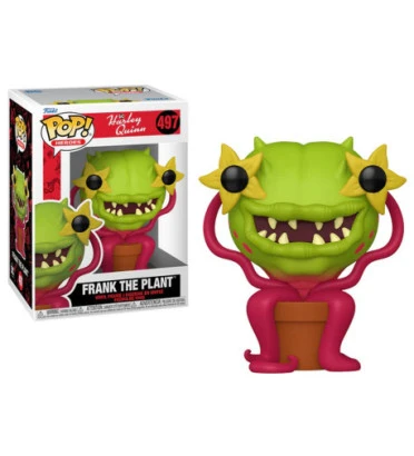 FRANK THE PLANT / HARLEY QUINN ANIMATED / FIGURINE FUNKO POP