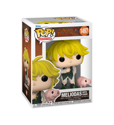 MELIODAS WITH HAWK / THE SEVEN DEADLY SINS / FIGURINE FUNKO POP MELIODAS WITH HAWK / THE SEVEN DEADLY SINS / FIGURINE FUNKO POP