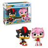 2 PACK SONIC AND AMY / SONIC / FIGURINE FUNKO POP / EXCLUSIVE SPECIAL EDITION / FLOCKED