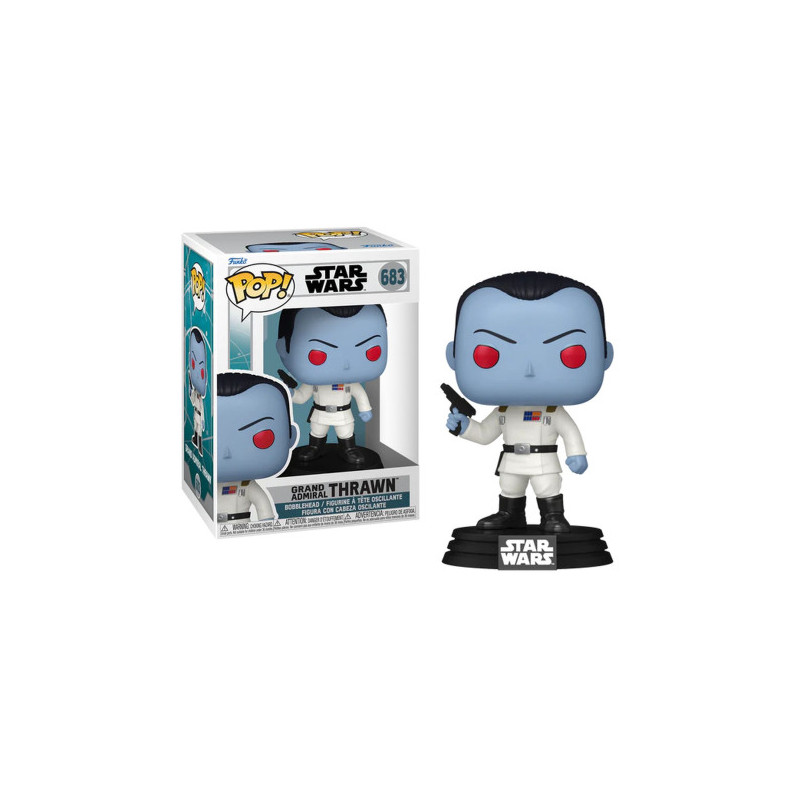 GRAND ADMIRAL THRAWN / STAR WARS AHSOKA / FIGURINE FUNKO POP