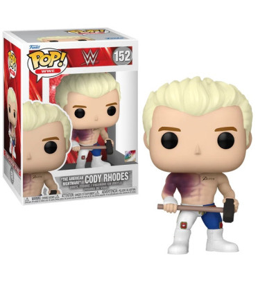 CODY RHODES THE AMERICAN NIGHTMARE / WWE / FIGURINE FUNKO POP CODY RHODES THE AMERICAN NIGHTMARE / WWE / FIGURINE FUNKO POP