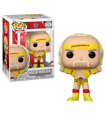 HULK HOGAN AVEC CEINTURE / WWE / FIGURINE FUNKO POP