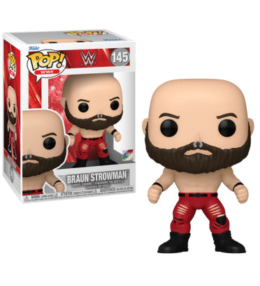 BRAUN STROWMAN AVEC PIERCING / WWE / FIGURINE FUNKO POP