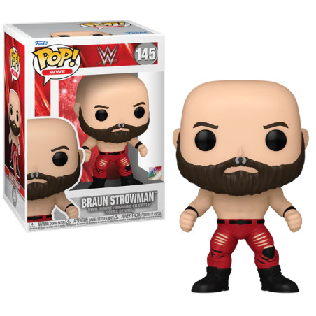 BRAUN STROWMAN AVEC PIERCING / WWE / FIGURINE FUNKO POP