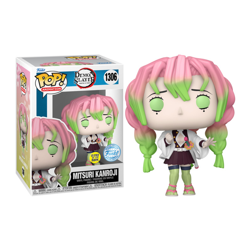 MITSURI KANROJI / DEMON SLAYER / FIGURINE FUNKO POP / EXCLUSIVE SPECIAL EDITION / GITD