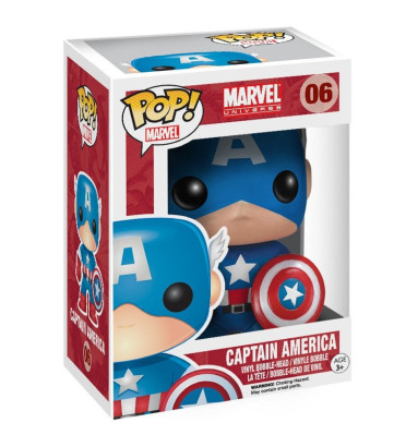 CAPTAIN AMERICA / MARVEL UNIVERSE / FIGURINE FUNKO POP CAPTAIN AMERICA / MARVEL UNIVERSE / FIGURINE FUNKO POP