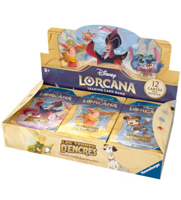 DISPLAY DE 24 BOOSTERS LES TERRES DENCRES CHAPITRE 3 / LORCANA