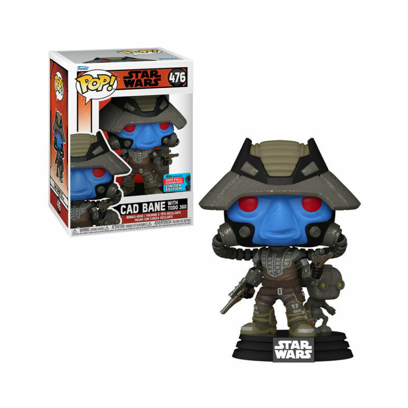 CADE BANE WITH TODO 360 / STAR WARS / FIGURINE FUNKO POP / EXCLUSIVE NYCC 2021