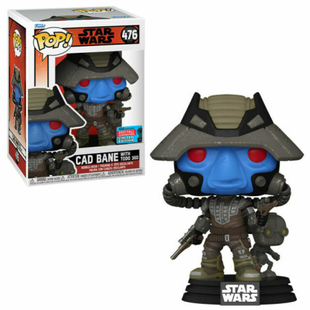 CADE BANE WITH TODO 360 / STAR WARS / FIGURINE FUNKO POP / EXCLUSIVE NYCC 2021