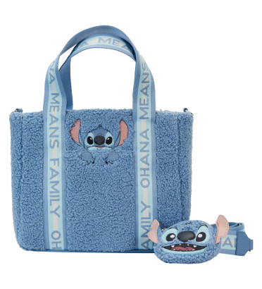 TOTE BAG PELUCHE / LILO ET STITCH / LOUNGEFLY