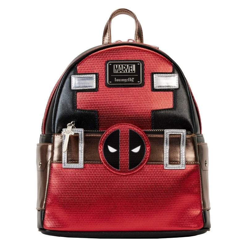MINI SAC A DOS DEADPOOL METALLIC COSPLAY / DEADPOOL / LOUNGEFLY MINI SAC A DOS DEADPOOL METALLIC COSPLAY / DEADPOOL / LOUNGEFLY