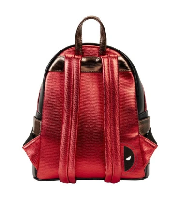MINI SAC A DOS DEADPOOL METALLIC COSPLAY / DEADPOOL / LOUNGEFLY MINI SAC A DOS DEADPOOL METALLIC COSPLAY / DEADPOOL / LOUNGEFLY
