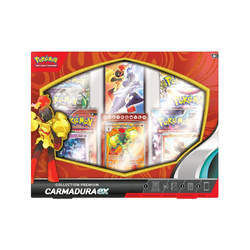 COFFRET PREMIUM CARMADURA EX / CARTE POKEMON VF